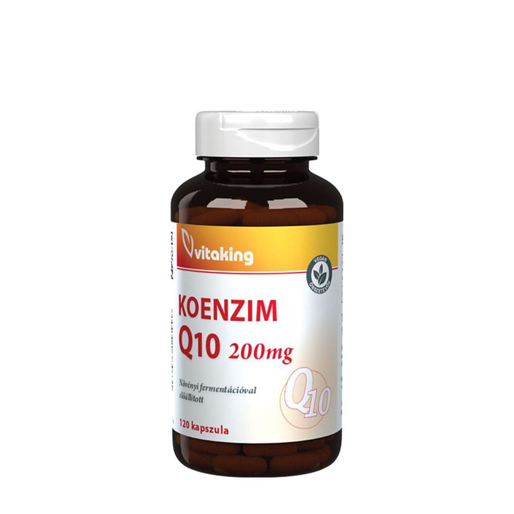Vitaking - Fermented Plant-Based Coenzyme Q10 - 120 Caps – Vitaking förpackning