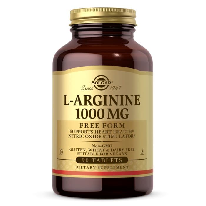 Solgar - L-Arginine - 90 Tabs – Solgar förpackning
