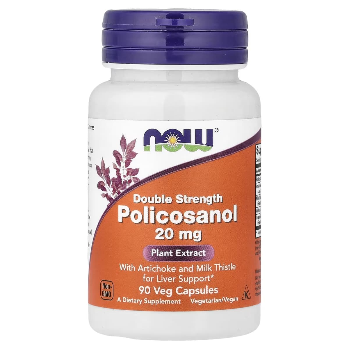 NOW Foods - Policosanol 20mg - 90 Vcaps