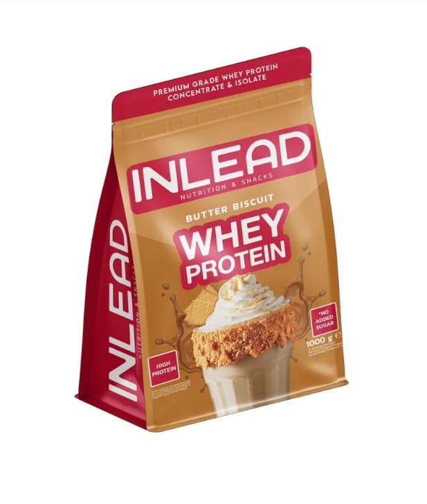 Inlead Whey Protein Butter Biscuit - 1000 g