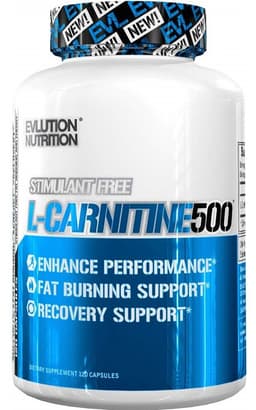 EVLution Nutrition - L-Carnitine 500 - 120 Caps