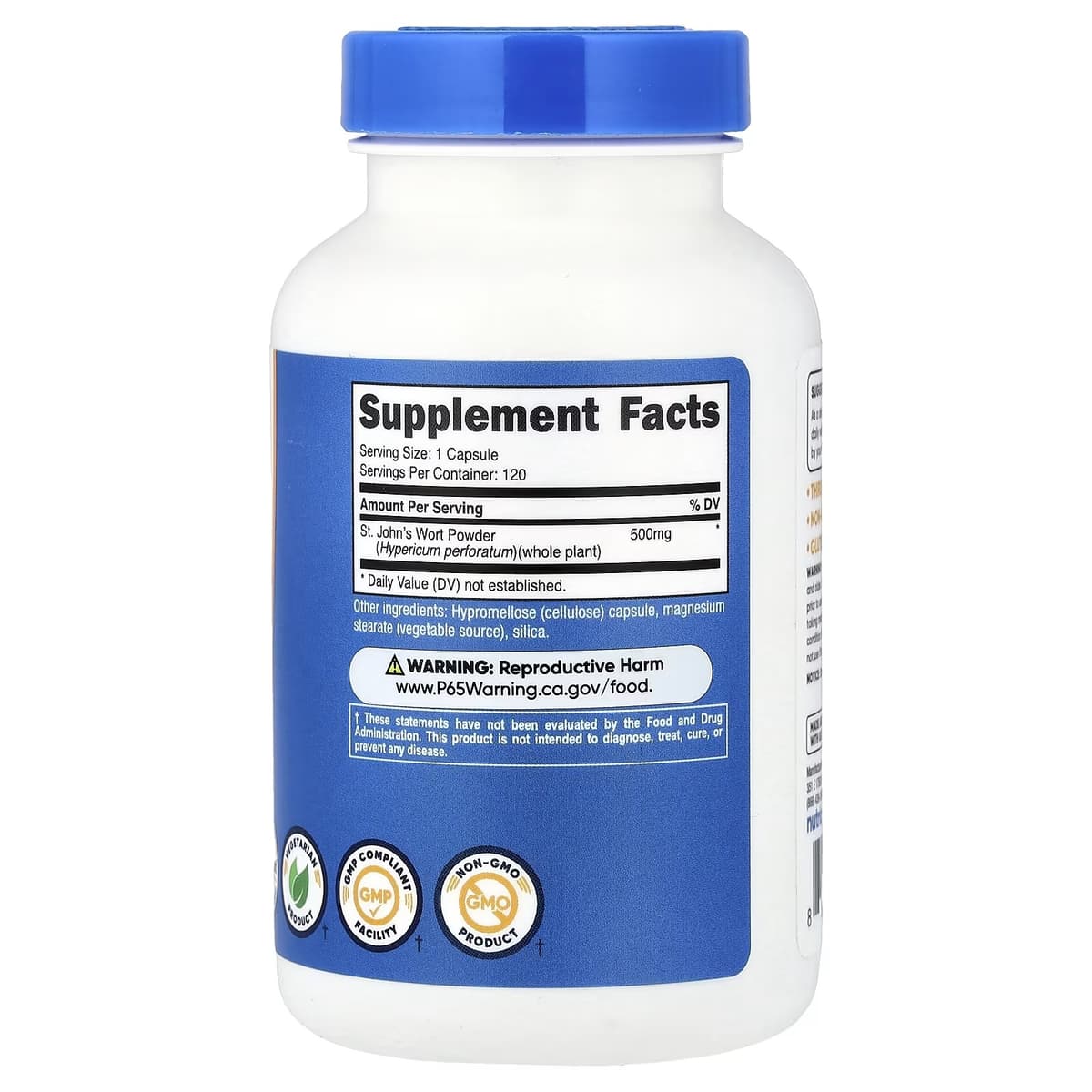 Nutricost - St. John'S Wort - 120 Caps