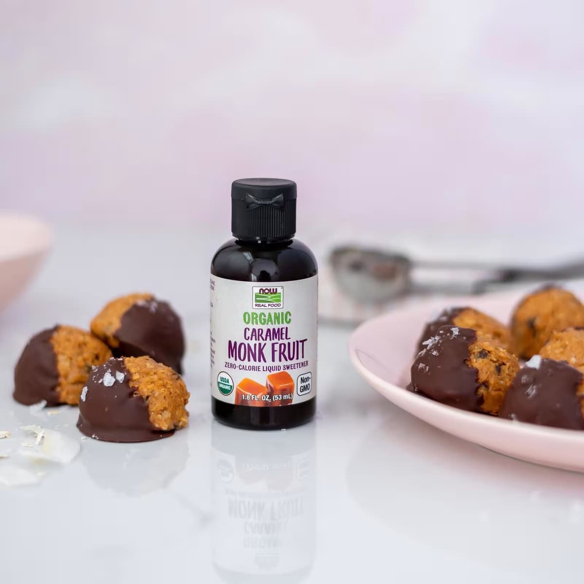 NOW Foods - Organic Monk Fruit Liquid Sweetener