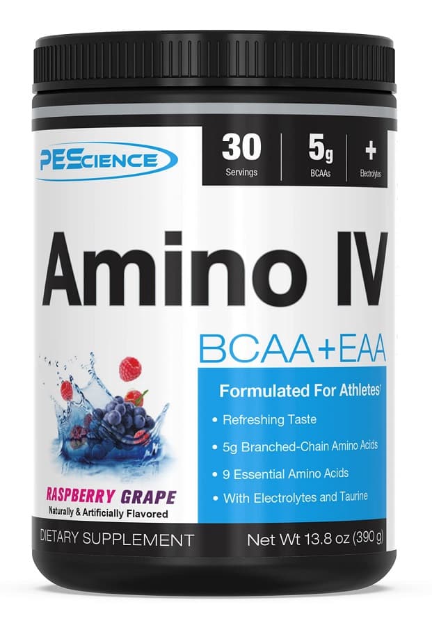 PEScience - Amino IV - Amino Acid Complex – PEScience förpackning