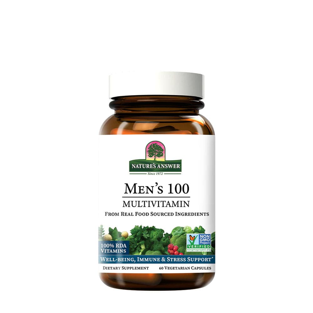 Nature's Answer - Men'S 100 Multivitamin - 60 Vcaps – Nature'S Answer förpackning