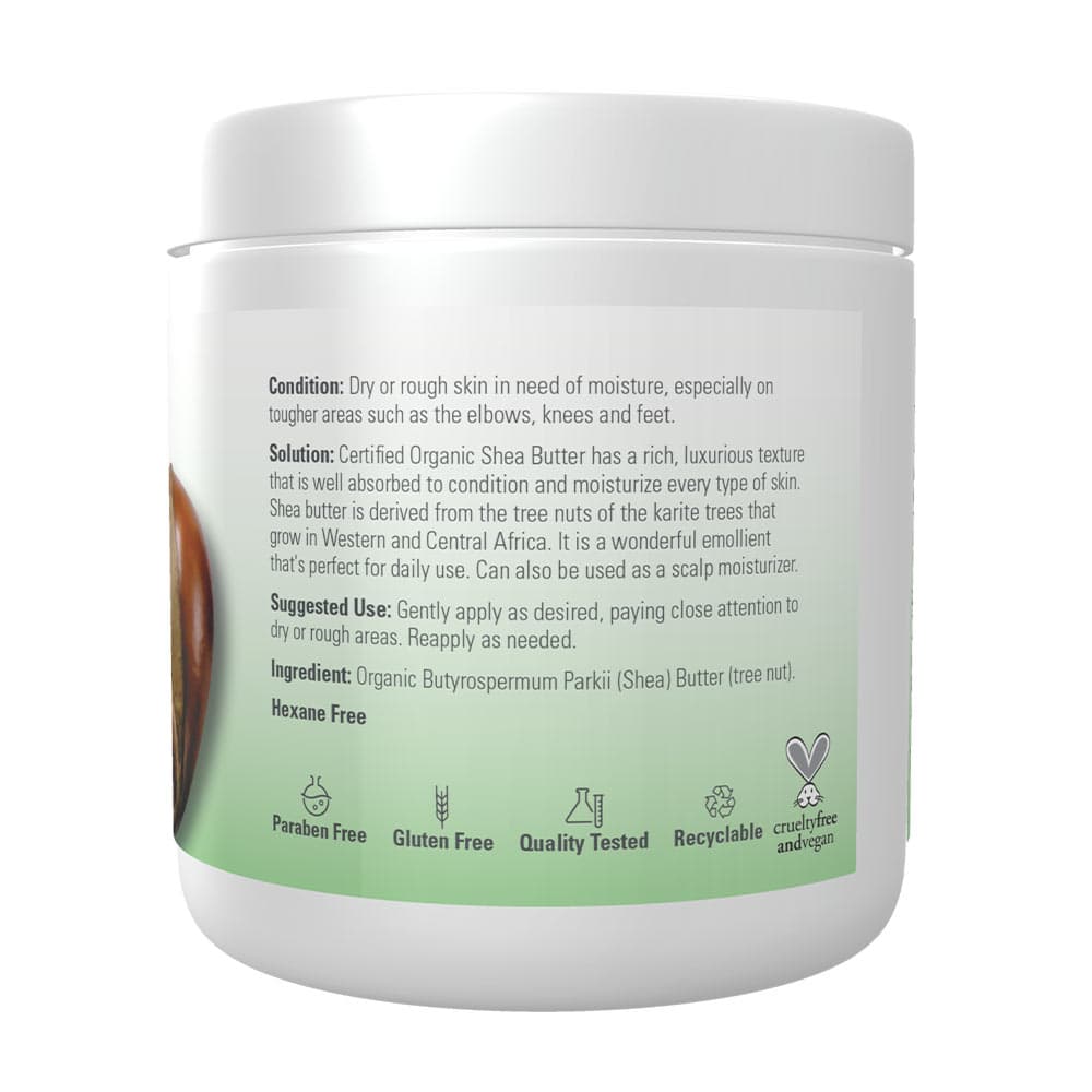 NOW Foods - Organic Shea Butter - 207ml