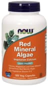 NOW Foods - Red Mineral Algae - 180 Vcaps