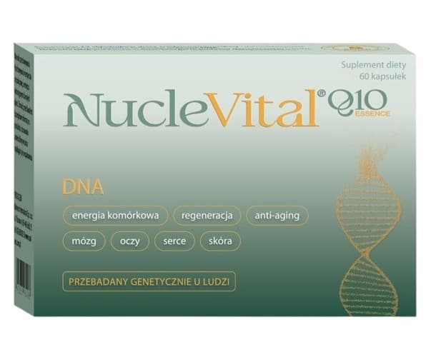 Nuclevital - Q10 Essence - 60 Caps – Nuclevital förpackning
