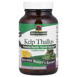 Nature's Answer - Kelp Thallus - 100 Vcaps