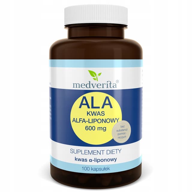 Medverita - ALA (Alpha-Lipoic Acid) - 100 Caps – Medverita