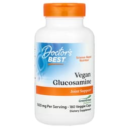 Doctor'S Best - Vegan Glucosamine With Greengrown, 1500mg - 180 Vcaps