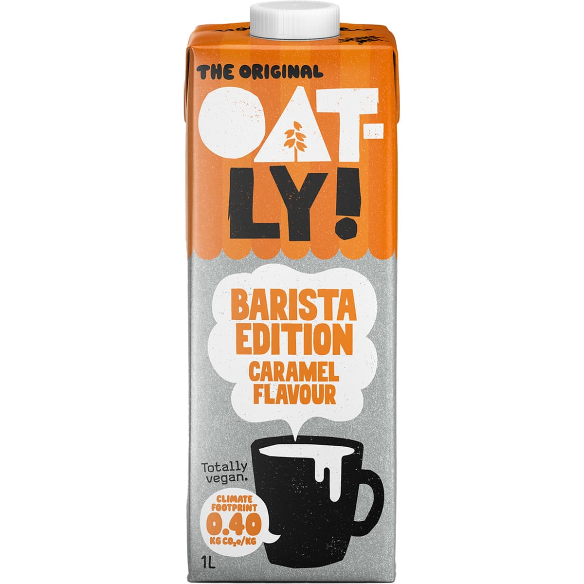 Oatly - Barista Edition havredryck med karamellsmak Karamell, 1,05 kg
