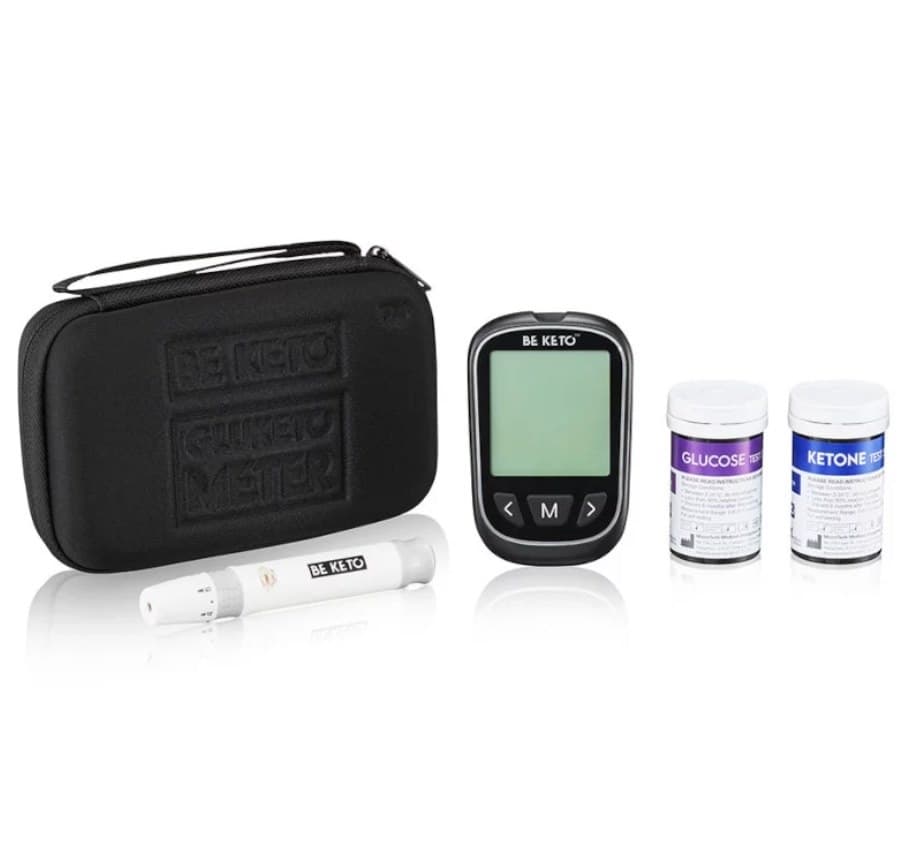 Be Keto - GluKeto Meter- Glukometr & Ketometr – BE KETO förpackning