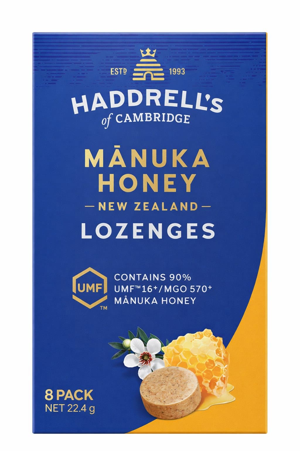 Haddrell's of Cambridge - Manuka Honey Lozenges - 22.4g