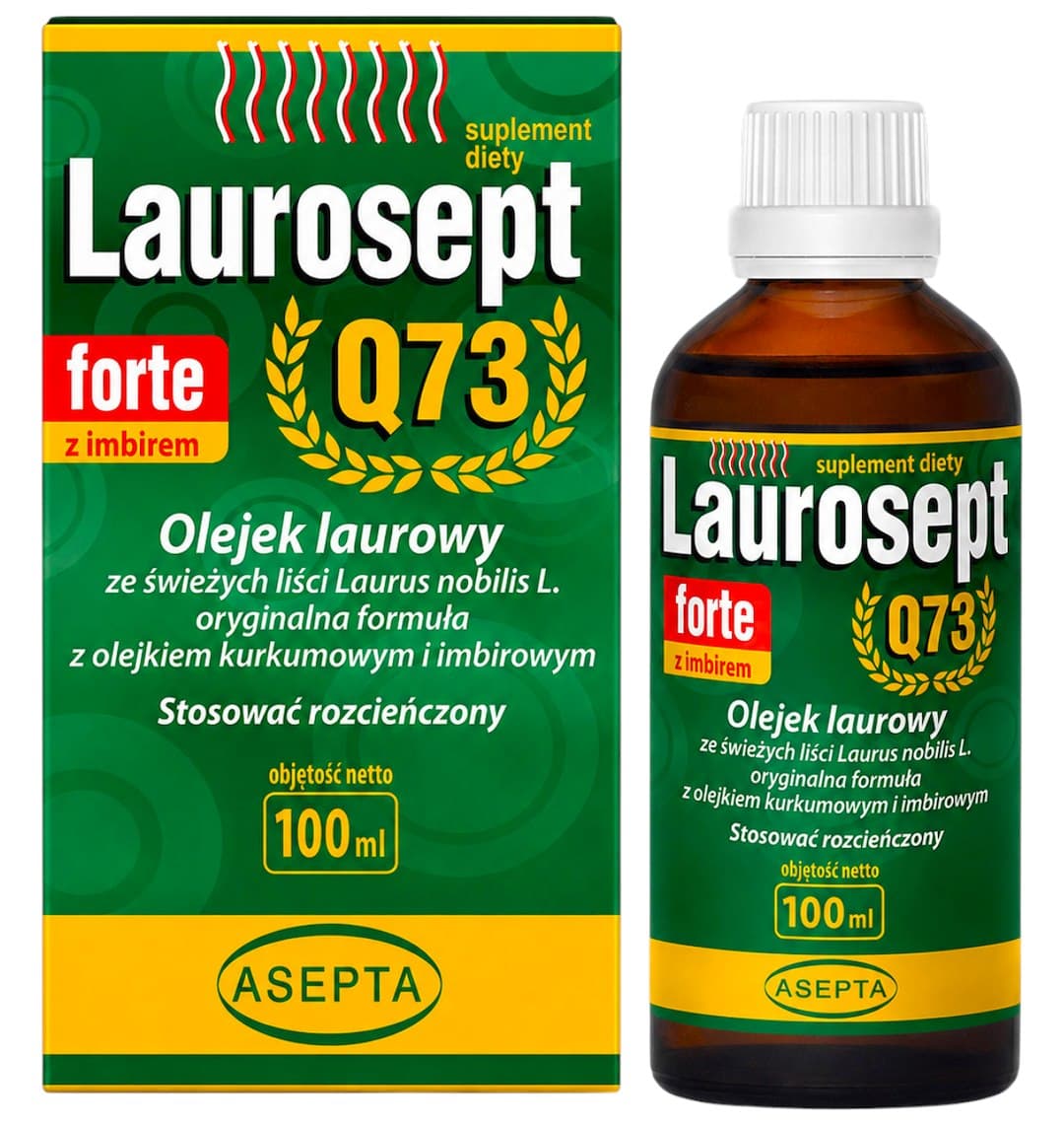 Asepta - Laurosept Forte Q73, 100ml z imbirem