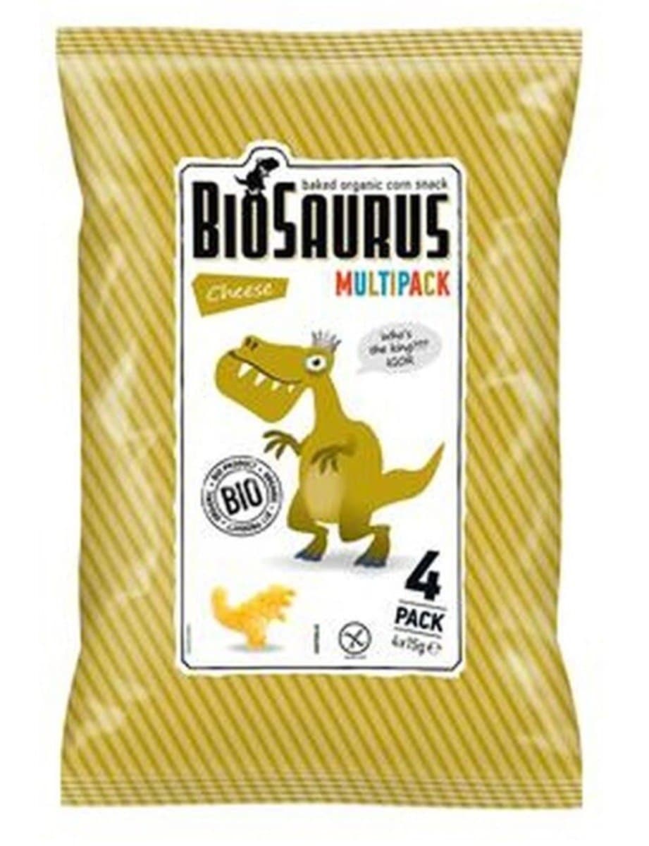 BioSaurus - Organic Corn Snack - 4 Pack
