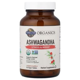 Garden Of Life - Mykind Ashwagandha - 60 Vegan Tabs