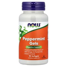 NOW Foods - Peppermint Gels - 90 Sgels