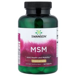Swanson - MSM - 120 Tablets