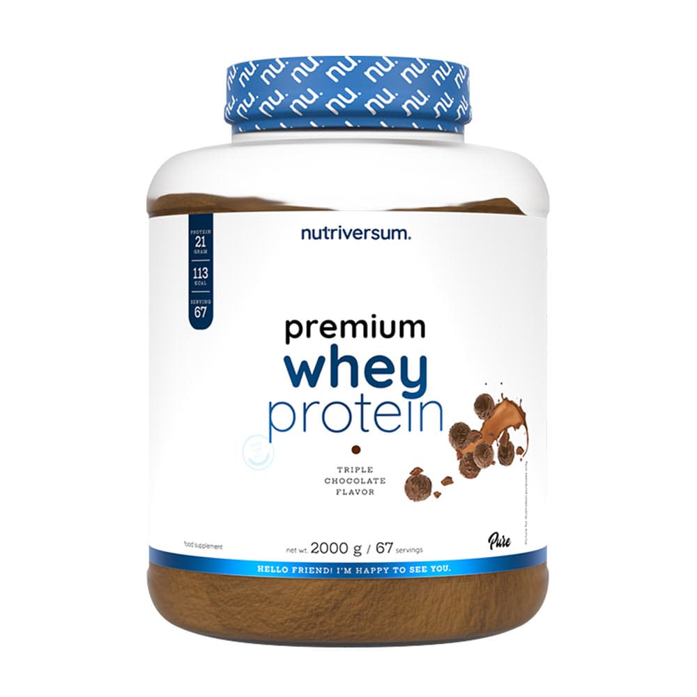 Nutriversum Premium Whey Protein – Nutriversum förpackning