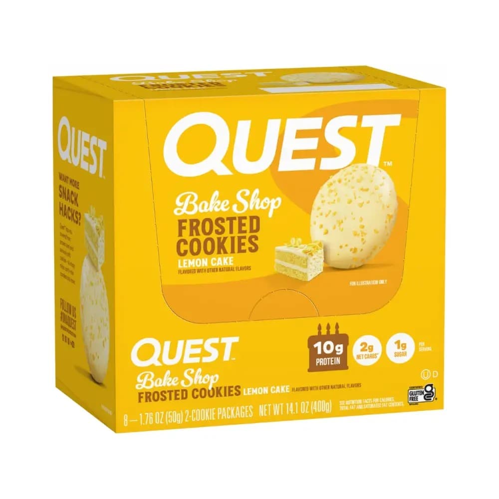 Quest Nutrition - Protein Frosted Cookies Lemon Cake