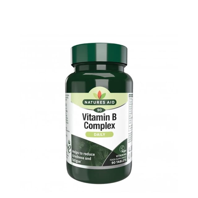 Nature's Aid - Vitamin B Complex - 90 Tabs – Nature's Aid