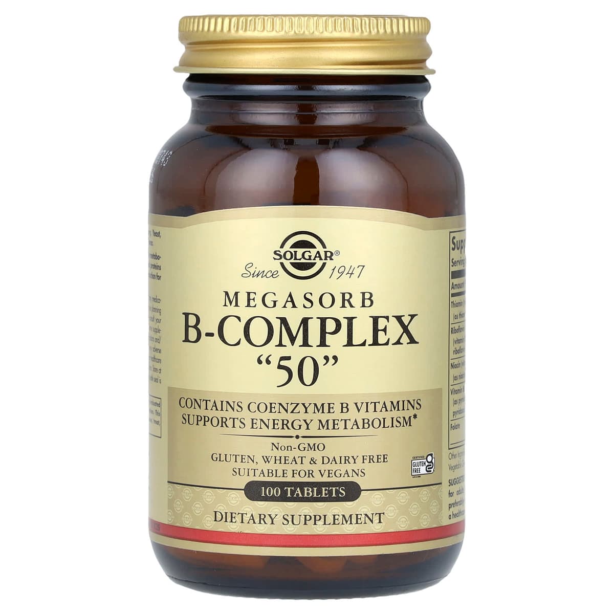 Solgar - Megasorb B-Complex - 30 Tabs