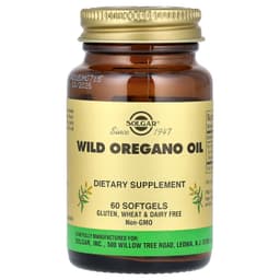 Solgar - Wild Oregano Oil - 60 Sgels