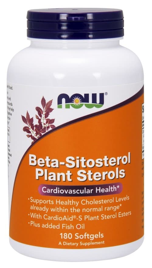 NOW Foods - Beta-Sitosterol Plante Steroler – NOW Foods emballage