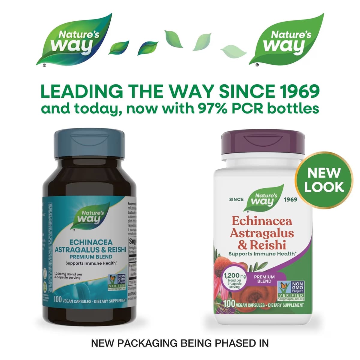 Nature'S Way - Echinacea Astragalus & Reishi - 100 Vcaps