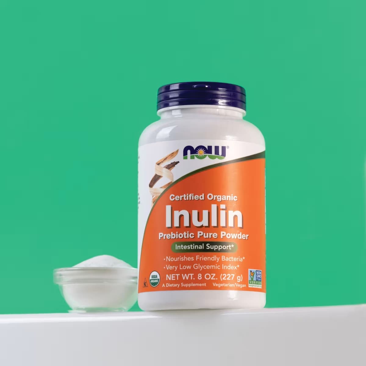 NOW Foods - Inulin Prebiotic Pure Powder - 227g