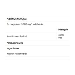 Wispy - Creatine Monohydrate - 300g (100 x 3g Servings)
