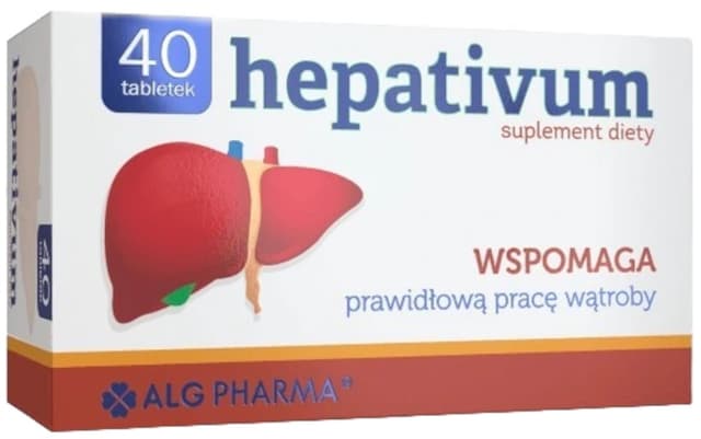 Alg Pharma - Hepativum - 40 Tabs – Alg Pharma