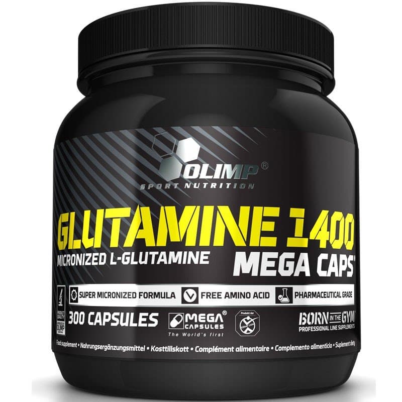 Olimp Labs - Glutamine 1400 Mega Caps – Olimp Labs förpackning