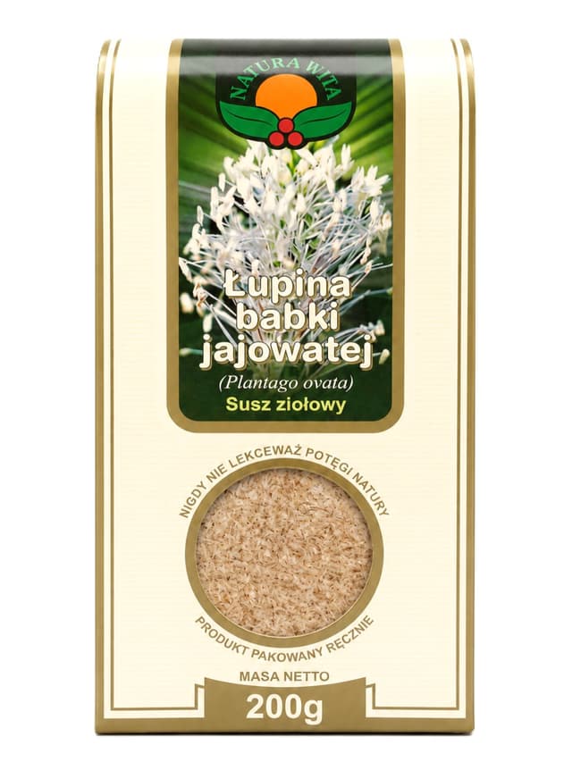 Natura-Wita - Plantago Ovata Husk 200g – Natura-Wita