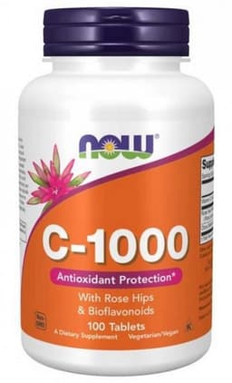 NOW Foods - Vitamin C-1000 With 100mg Bioflavonoids