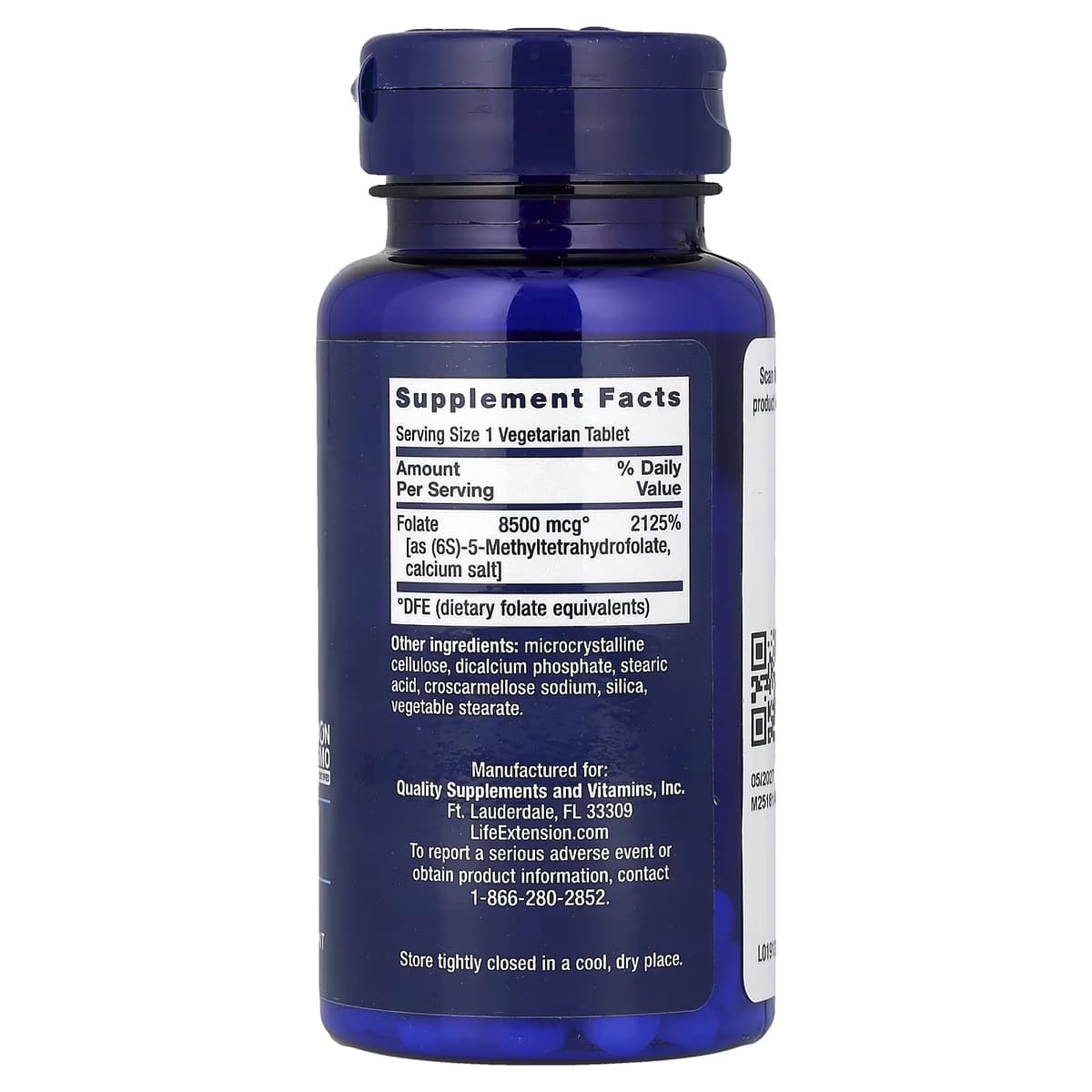 Life Extension - High Potency Optimized Folate - 30 Tabs