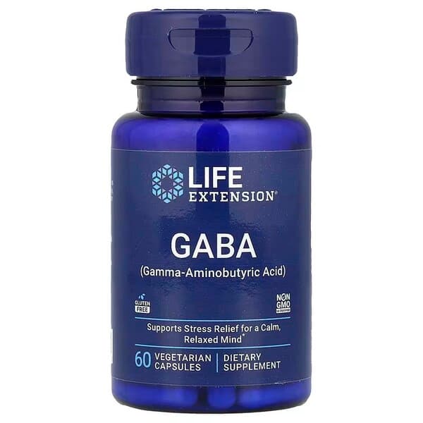 Life Extension - GABA - 60 Caps