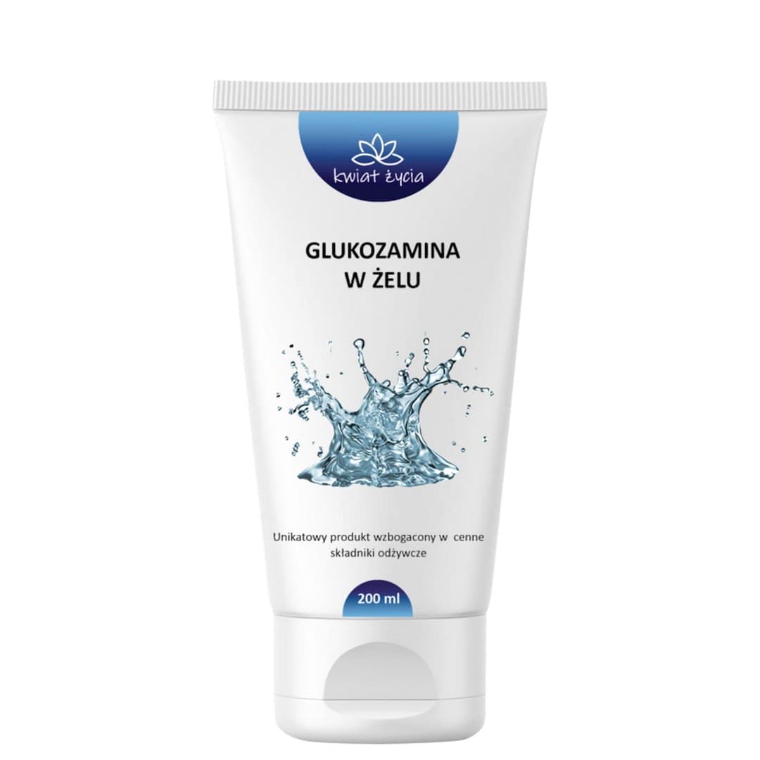 kwiat życia - Glucosamine Gel – KWIAT ŻYCIA förpackning