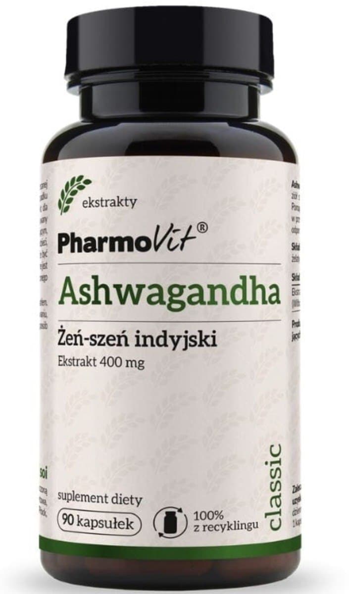 Pharmovit - Ashwagandha - 90 Caps – Pharmovit förpackning