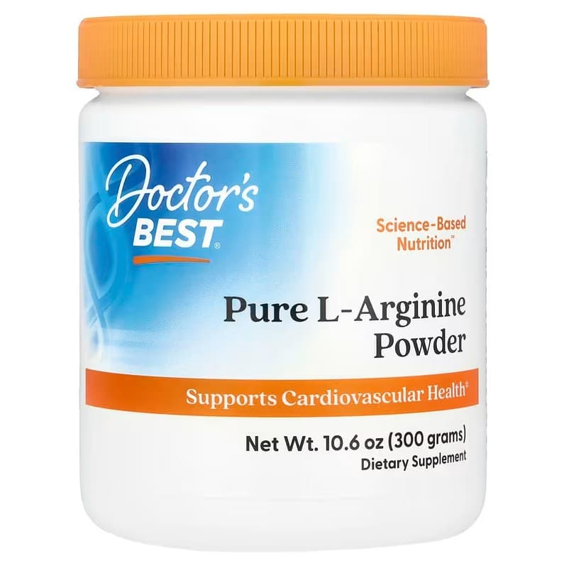Doctor's Best - Pure L-Arginine Powder - 300g