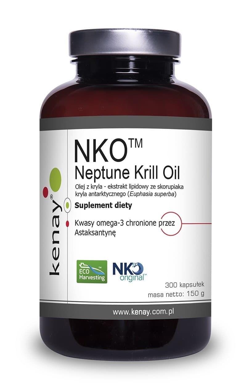 Kenay Neptune Krill Oil Nko - Krill Oil (300 Caps) – Kenay förpackning