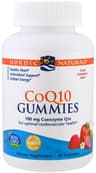 Nordic Naturals - CoQ10 Gummies, 100mg Strawberry - 60 Gummies