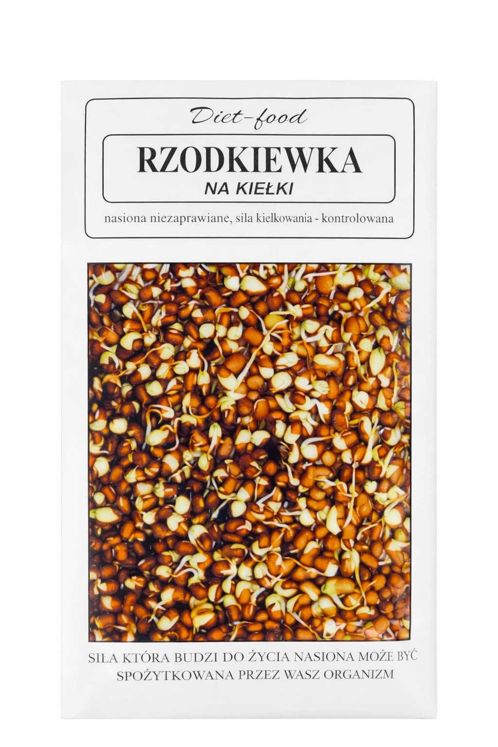 Diet-food - Radish Sprouts 80g – Diet-Food förpackning