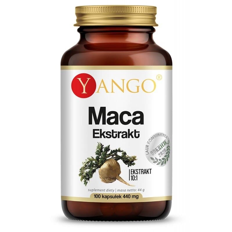 Yango - Maca Root - 100 Caps – Yango förpackning