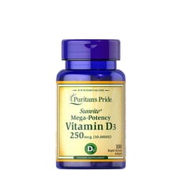 Puritan's Pride - Sunvite Mega-Potency Vitamin D3 - 100 Softgels