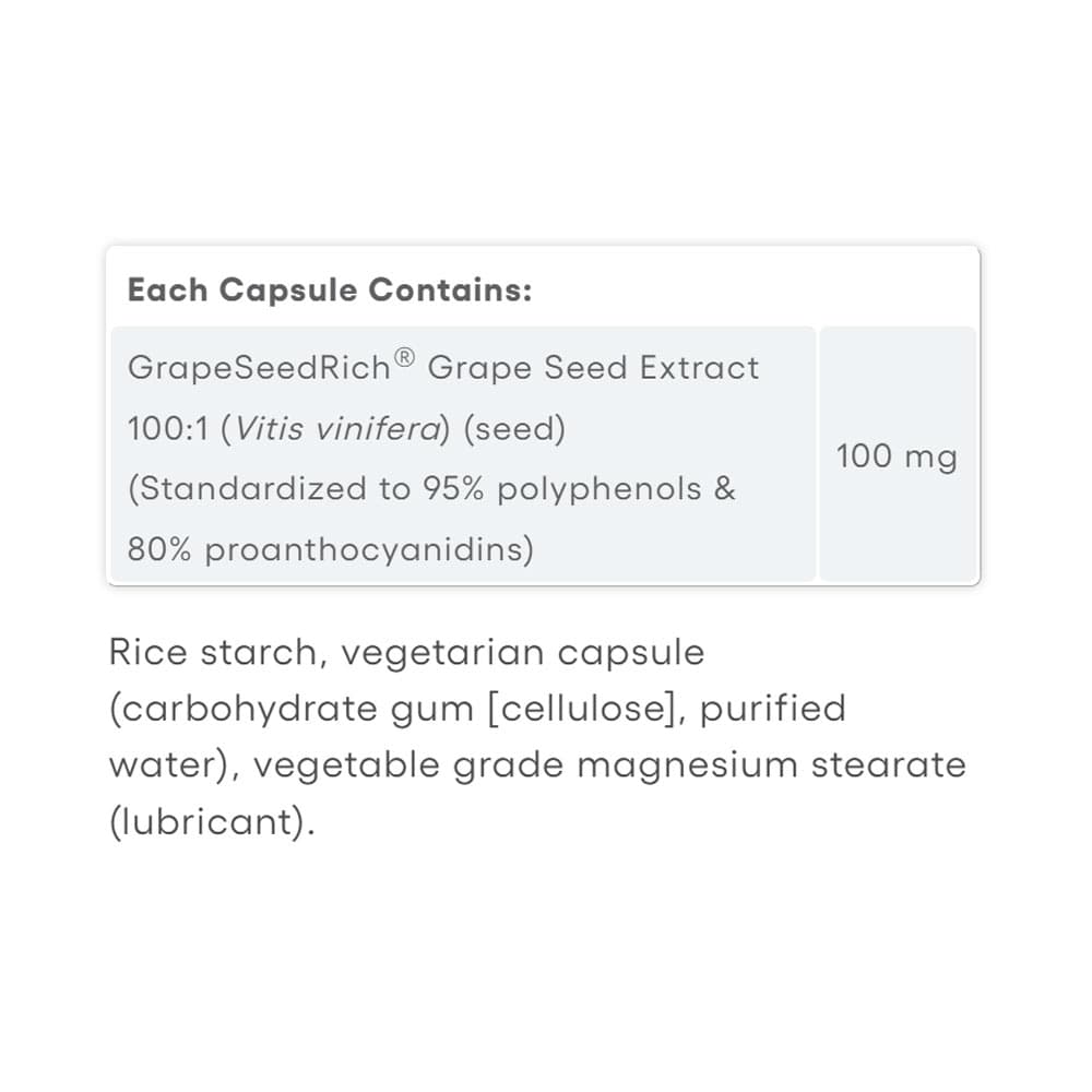 Natural Factors - Super Strength Grape Seed Extract