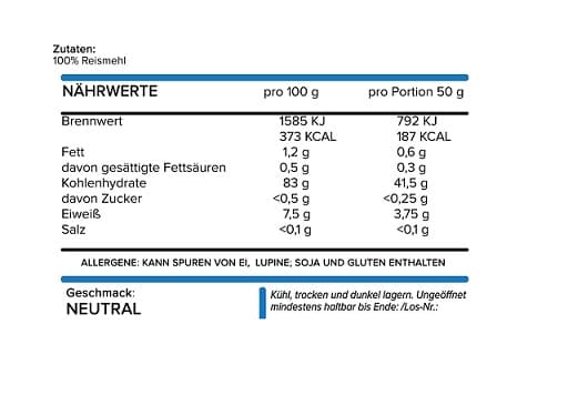 NNT Labs - Riisipuuro - 1500 g