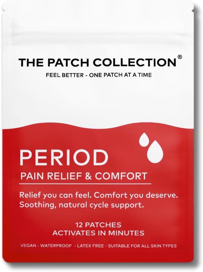 The Patch Collection - Period Pain Relief & Comfort – The Patch Collection förpackning