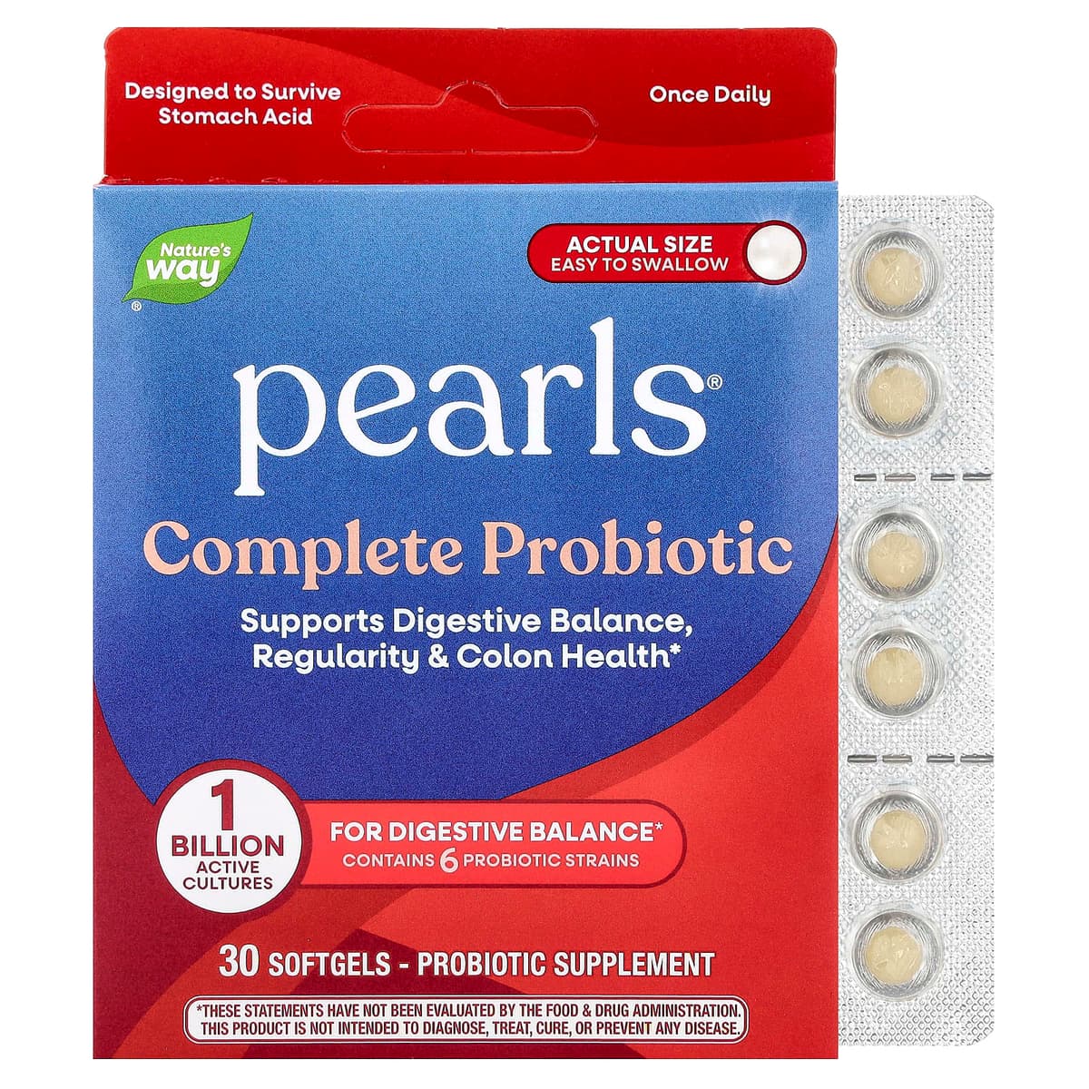 Nature's Way - Probiotic Pearls Complete - 30 Caps